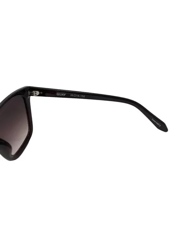 NEW QUAY AUSTRALIA POLARIZED "NAME DROP" SQUARE SUNGLASSES - Picture 6 of 7